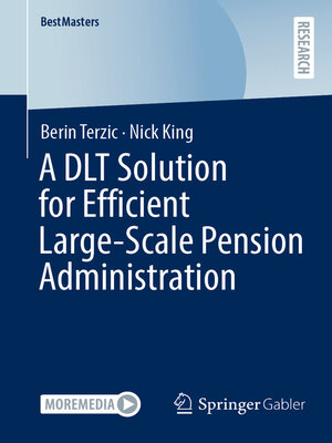 cover image of A DLT Solution for Efficient Large-Scale Pension Administration